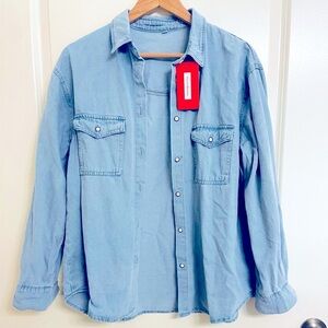 NWT Jean Shacket from Amazon